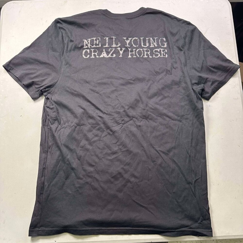 Neil Young Crazy Horse 2024 Love Earth Tour Official Concert T-Shirt - Picture 2 of 2